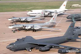 B52和图95战略轰炸机谁更大？把它们放在一起比就一目了然了图片