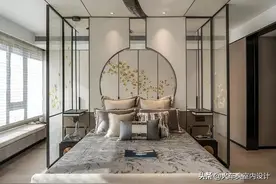新中式卧室，这么美图片