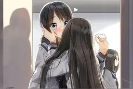 二十九张长发少女；手机壁纸照片图片绘画写真，长发及腰图片