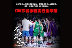 CBA下赛季采取“全华班”并非禁止外援，恢复主客场很重要图片