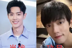 网红玖月因酷似肖战大火，如今进军娱乐圈拍戏，生图被嘲笑太丑了图片