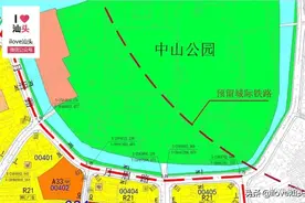 粤东城际铁路最新进展！规划预留下穿中山公园图片