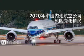 总结2020丨中国内地航空公司机队变化情况图片