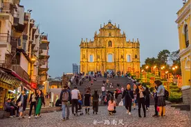 中国教堂最密集的城市，就是澳门，虽然免费，但游客并不多图片