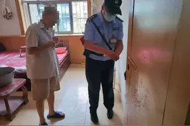 沧州：卧室门锁坏了，老人被困家中图片