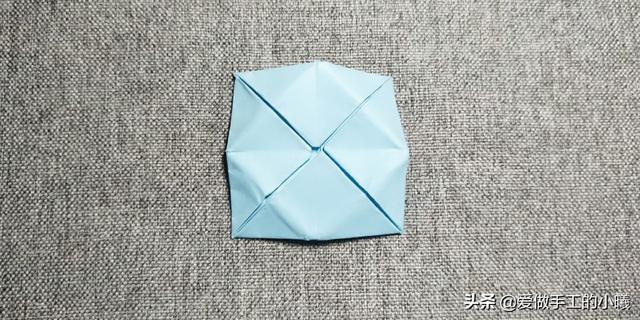 超漂亮的玫瑰花折纸，看似复杂，实则非常简单哦