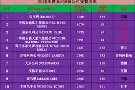 2020年世界500强公司完整名单（收藏版）——中国133家图片