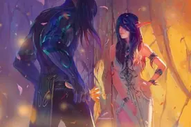 魔兽世界：伊利丹变迁史，其实最开始的时候，还是一名纯正的法师图片