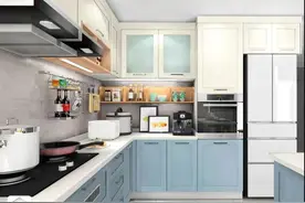 厨房太小放不下冰箱！为啥不试试别的地方咧？图片