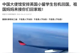 没悬念，英国小留学生包机回国！望成年以后，“中国心”依然感恩图片