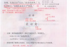 五年级语文下，第八单元课堂笔记图片