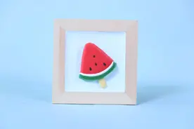 儿童抗菌粘土DIY教程——西瓜粘土画图片