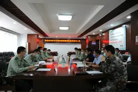 河南省军区少将政委徐元鸿到郑州市中原区、荥阳市检查调研图片