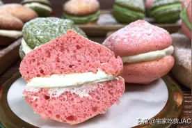 布雪奶油夹心蛋糕，简单又美味，给孩子当做零食更健康美味图片