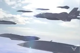 美研出自主空战无人机，装备有源相控阵雷达！力压常规战机？图片