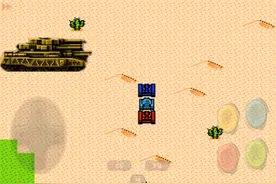 重装机兵：死里偷生，击破沙漠之舟，抵达地狱门附近小村图片