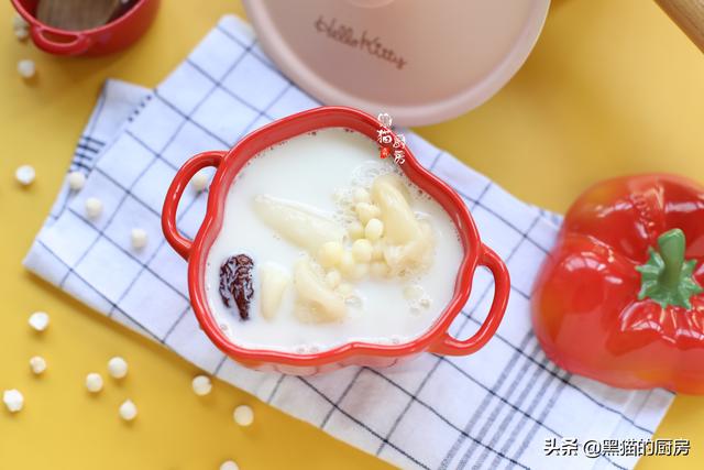 杏仁椰汁炖花胶 杏仁椰汁炖花胶怎么做