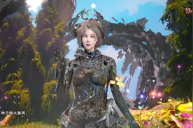 3D作品：头上长角的小姐姐，感觉我又可以了图片