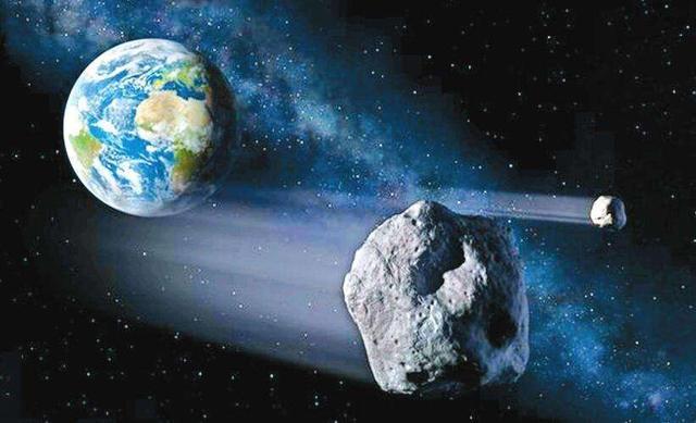 小行星的个体大小差别也很大地球大小,大的小行星体积可达直径数百