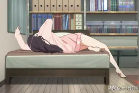 动漫女神睡姿真美，圣人惠喜欢趴趴睡，而她的睡姿竟如此开放图片
