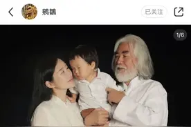 70岁张纪中单手抱2岁儿子，陪娇妻跳舞，妻子曾为他找长寿之法图片