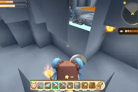 迷你世界：使用卡视角方法，去岩浆附近找矿石