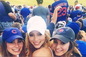 NBA尼克斯队主帅千金艾比，是电视台漂亮的出镜记者图片