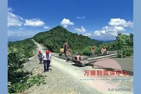 黑山谷景区新增一条快速通道图片
