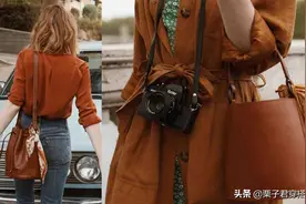穿搭‖把“焦糖”穿在身上，温暖复古又带点儿甜图片