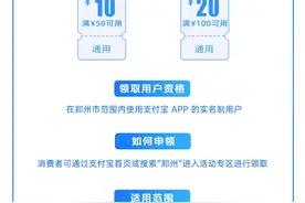 5000万！郑州消费券福利11月19日再度来袭图片