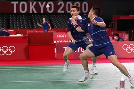 东京奥运会未能如愿夺冠 世界羽毛球头号男双“小黄人组合”面临拆对图片