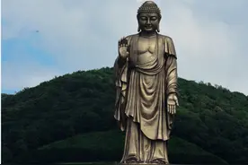 无锡马山灵山大佛图片