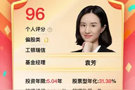 解析袁芳，一个让我找不到槽点的基金经理图片