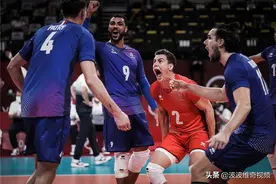 中国名哨见证新历史！法国男排首进奥运决赛，三环节占优擒阿根廷图片