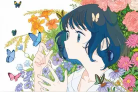 每个女孩都有自己独特的魅力，梦幻人物插画图片
