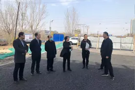 全力以赴推进工程建设——西青区领导督导调研基础设施建设情况图片