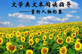 文学类文本阅读指导——赏析人物形象图片