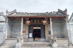 「江门不可移动文物」木朗尹氏宗祠、展基尹公祠图片