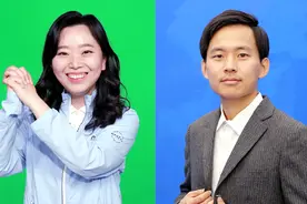赵惠连九段与朴沧溟三段“突然结婚”图片