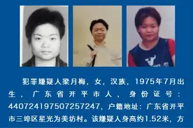 悬赏5万元！江门开平警方通缉一在逃犯罪嫌疑人图片