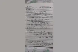 揭秘！南京"神仙"学霸笔记集体曝光，逻辑严谨、字迹工整，堪比"印刷"！图片