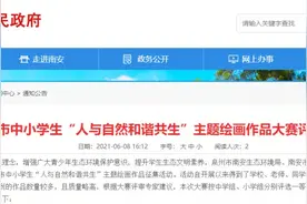 评审结果出炉！南安这些中小学生的作品获奖了！图片