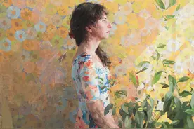 具象绘画，美国女画家佐伊·弗兰克图片