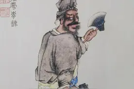 细说水浒79：那叫李逵的小牢子，把自己活成了生猛忠直的千古笑话图片