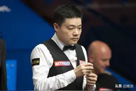 2020年世界斯诺克锦标赛首轮，丁俊晖10比9险胜马克金，晋级16强图片