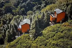 藏在清远半山上的度假村，住木屋别墅，泡森林温泉，还可以骑马图片