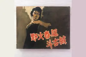 八一电影制片厂出品的电影（野火春风斗古城）连环画欣赏图片