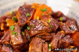 偷师饭店的牛腩菜谱，软烂入味，香绝了图片