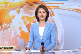 主持人大赛选手周瑜首秀央视演播室：“挑灯看剑”说军事图片