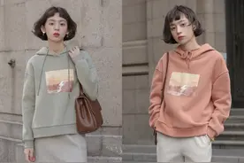 别说秋季缺少衣服穿？会穿卫衣就能做宝藏女孩，风格百变美出圈图片